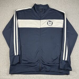 Butler University Track Jacket Mens 2XL Blue Campus Heritage Full Zip NCAA